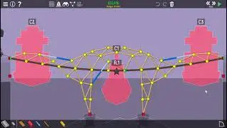 Poly Bridge 2 Challenge | 3-04 Doubling Down