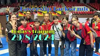 #taekwondo training 29/8/2024 #taweesilp_taekwondo_Thailand