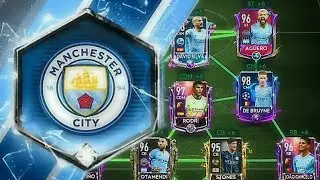 FULL MANCHESTER CITY SPECIAL CARD SQUAD BUILDER IN FIFA MOBILE 19!!!!!!!