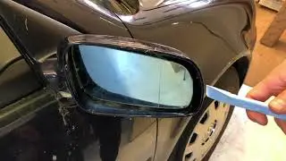 VW Golf MK4 & Skoda Octavia Door Mirror Glass Removal Guide How To DIY