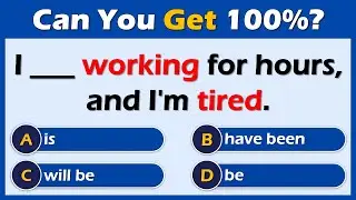Mixed English Grammar Quiz: 97% WILL FAIL THIS QUIZ | CAN YOU SCORE 20/20?