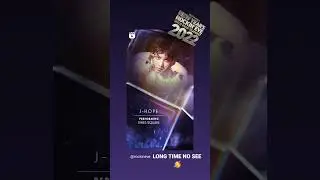 Jhope instagram story 🐿️:  long time no see 🥳