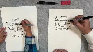 How To Draw A Pirate Ship For Beginners