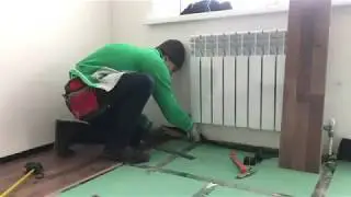 Выездной мастер класс по укладке ламината от Леруа Мерлен на Древлянке-8