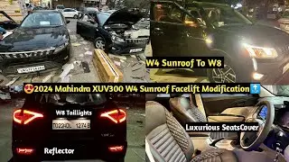 🛑 2024 Mahindra Xuv300 W4 Sunroof Facelift Modification🛑 Xuv300 W4 Sunroof Modification🛑 Xuv300