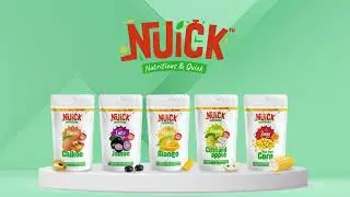 Nuick's Freeze Dried Peri Peri Corn | Healthy Munching | No Artificial Chemical | Rich in Protein