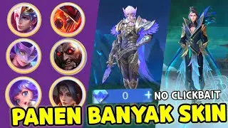 GET LOTS OF COLLECTOR AND EPIC SKINS WITH 0 DIAMONDS! NO CLICK BAIT - Mobile Legends