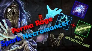 Perma Rage Spark Necromancer with Intuitive Link | PoE 3.24