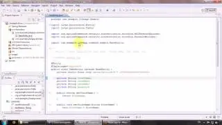 Java EE J2EE Tutorial for beginners Part15   Save user to database Hibernate,use Generic JPA DAO