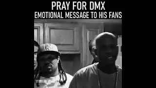 Послушайте последние слова DMX-а в конце видео.