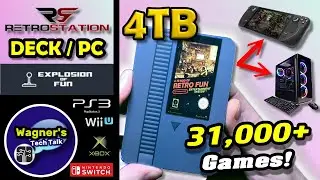 4TB Steam Deck & PC Retro Gaming Hard Drive - RetroStation Deck!