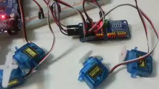 How to control many servos with Arduino