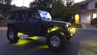 How To Jeep Install of Baja Designs LP6 and Rock Lights Kit