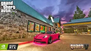 GTA 5 - Remastered graphics with Quant V + LA revo 2.0 | gta 5 gameplay