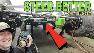 How To Make Budget Hydraulic Assist Steering!! Rats Nest Can Steer!