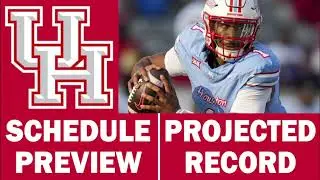 Houston Football 2024 Schedule Preview & Record Projection