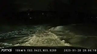 МЖК Восточный - ТЭЦ 5. Дорога через дачи 28.01.2023
