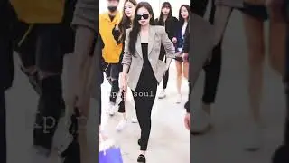 Kim Jennie Airport Fashion 😎 #jennie #blackpink #blinks #kpopsoul
