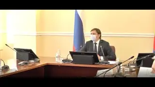 Выступление в защиту обманутых дольщиков. 12 мая, заседание у губернатора Клычкова А. Е.