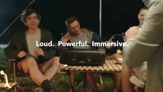 Outdoor Bluetooth Speaker Bass Up Technology, IPX7 Waterproof, 24H Playtime