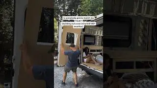 We’re starting to regret this summer build 😅 #vanlife #satire #itsajoke #vanconversion #campervan