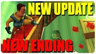 Illuminati Shark + Graveyard Ending! - Hello Neighbor Alpha 1 Gameplay (Complete Walkthrough)