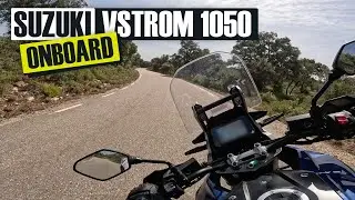 Suzuki V Strom 1050 Tech ✊ Onboard 🔈🔥 Engine Sound Only