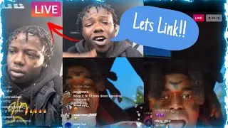 Jackboy reacts to kodak Black not linking with him (Instagram Live) 💔