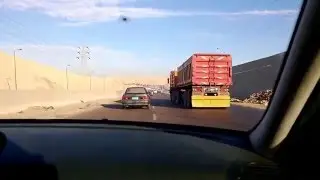 Driving in Cairo - November 2013