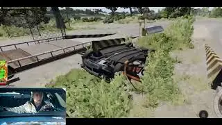 Ryan Gosling in Beam.ng Drive