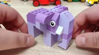 Собираю слона из Lego