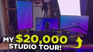 Touring My $20,000 YouTube Studio!!