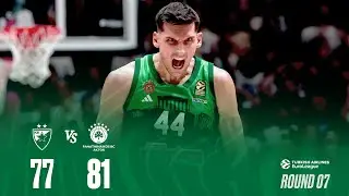 Ερυθρός Αστέρας - Παναθηναϊκός AKTOR 77-81 | Highlights | Euroleague | 7η Αγωνιστική (01/11/2024)
