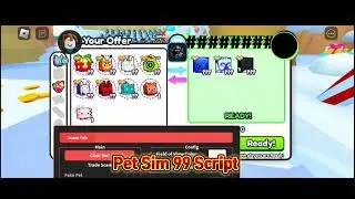Working!! Pet Simulator 99 New trade scam script!!