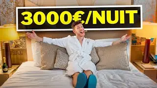 J'ai dormi dans l'hôtel le plus cher de MONACO !