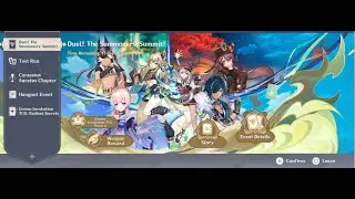Duel! The Summoners Summit! : Event Reward Overview - [ Genshin Impact 3.7 ]