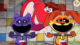 Fat Catnap X Dogday Smiling Critters Inflates Fat Girlfriend!