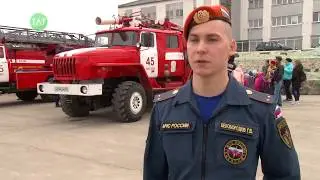 100 лет пожарной охраны в Лысьве.
