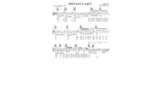 Dios esta aquí (guitarra clasica)