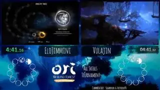 EloJimmini vs Vulajin. Ori and the Blind Forest All Skills Tournament