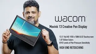 High End Retouching & Designing |Wacom Movink CreativePen Display 13in | Tamil Photography Tutorials