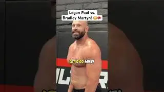 LOGAN PAUL vs BRADLEY MARTYN! 🥊 #boxing