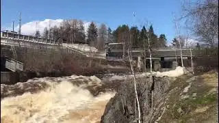 Карелия, река Янисйоки 🌊