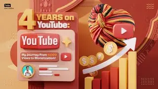 4 Years on YouTube: My Journey from 4000 Views to Monetization! | Part 1 | Dewasi2m