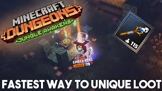 Fastest Way to get Unique Loot in Minecraft Dungeons