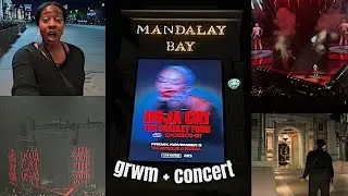 the scarlet tour by doja cat in las vegas (grwm + concert vlog)