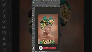 How to simply change portrait background  #creative #coreldraw #blender #photoshop #graphicdesign