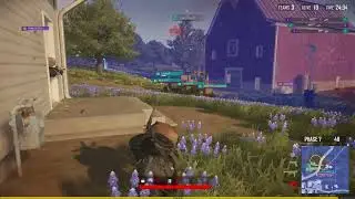 When you forgot to change weapon.