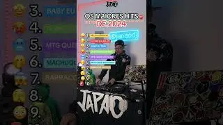 OS MAIORES HITS DE 2024! QUAL FALTOU AI? #funk #funk2024 #funkhits #playlist #dj #remix2023