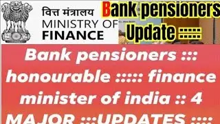 Bank pensioners:: Another Meet with Honourable Fm
